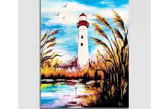 Paint Nite: Lighthouse in Fall (Ages 18+)